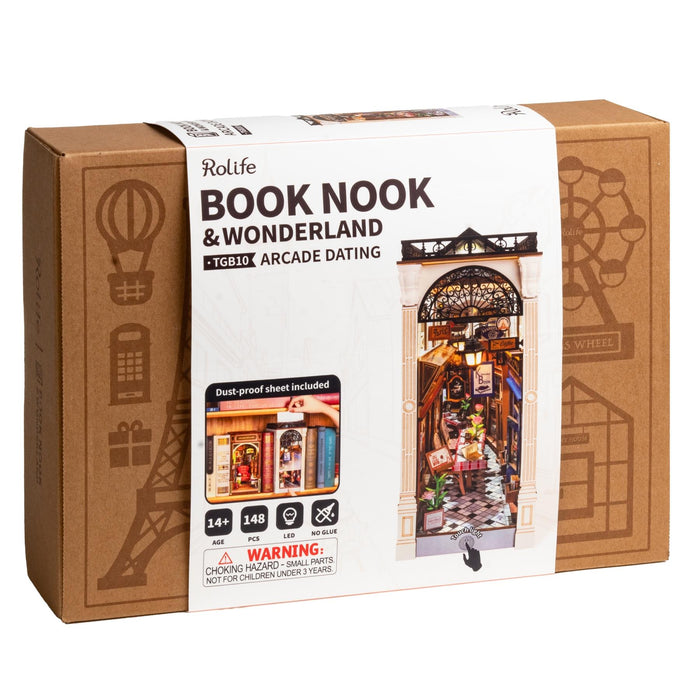 Robotime Rolife Self-Build Book Nook Building Kit