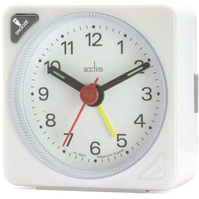 Acctim Clock Module Acctim Ingot Analogue Alarm Clock — Aspen Of Hereford Ltd