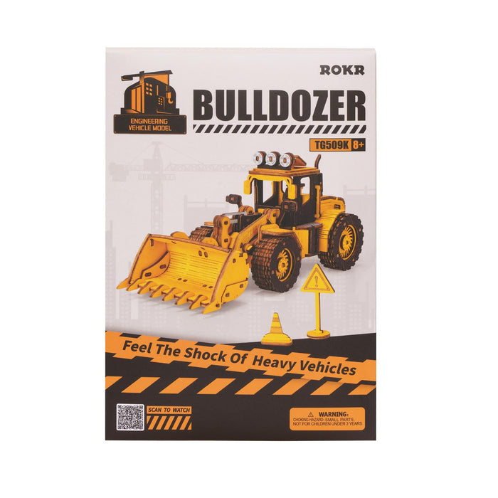 Robotime ROKR Self Build 3D Model Kit - Construction Vehicles