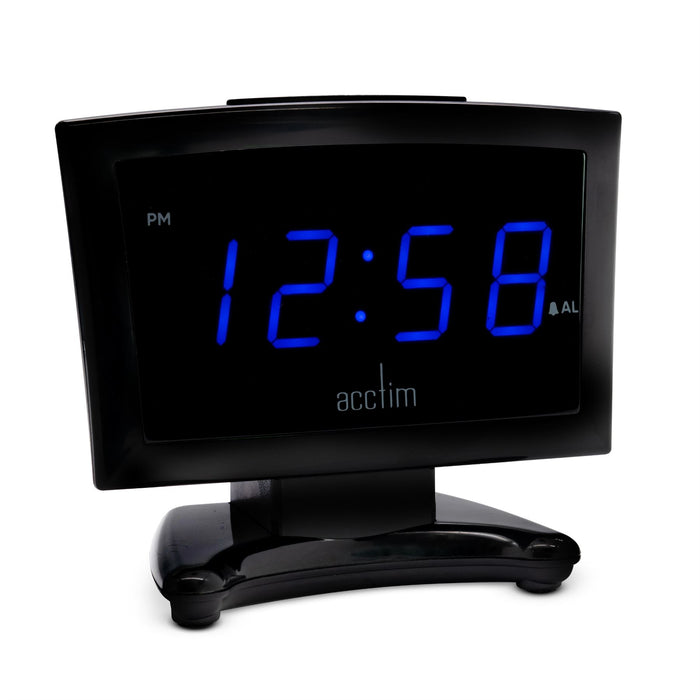 Acctim Jenson Black Digital Alarm Clock