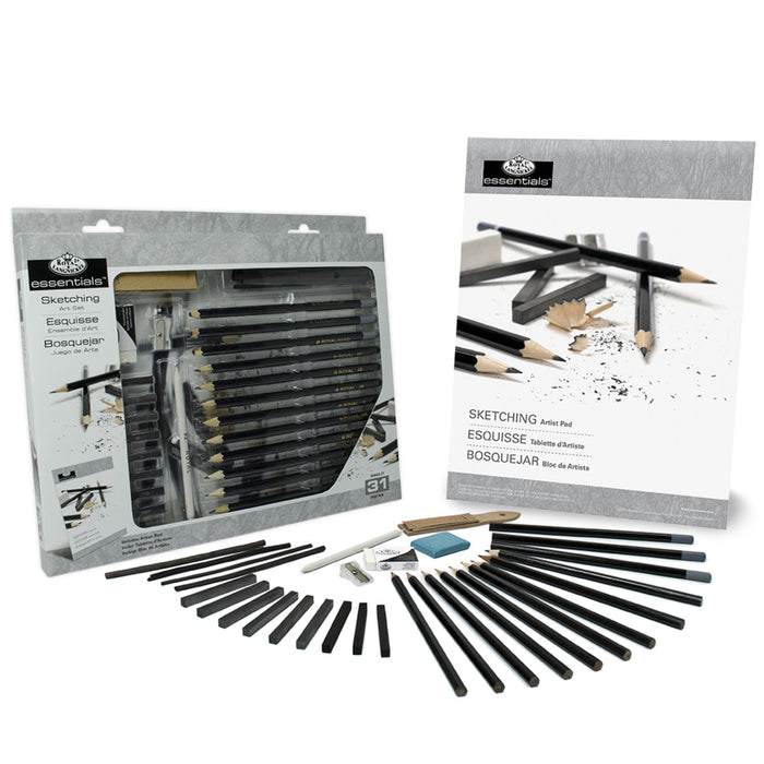 Royal & Langnickel Essentials Large Artist Sketching Set