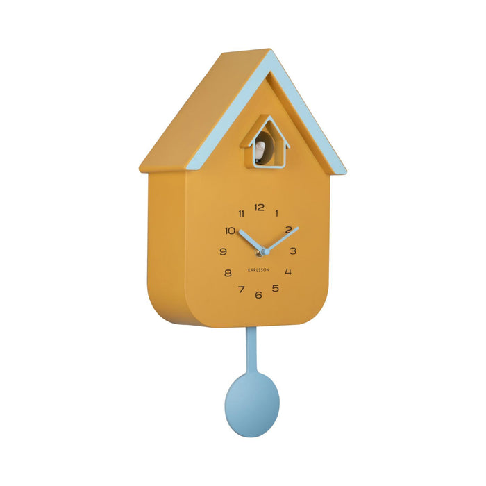 Karlsson Dupla Two Tone Colour Cuckoo Wall Clock