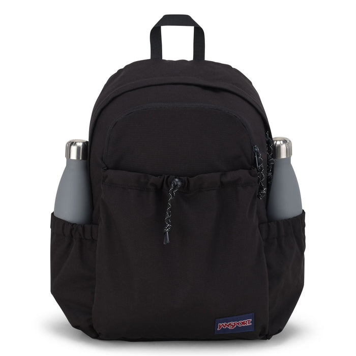 black jansport backpack with water bottle holder Graphite Grey SUPERBREAK and travelers who carry it all Laptop Backpacks Jansport Backpack With