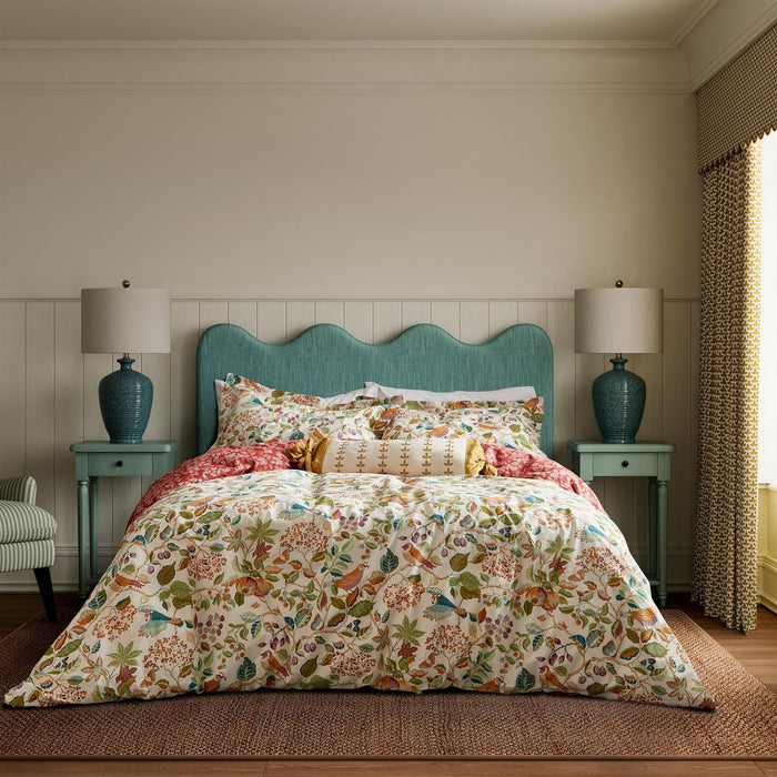 Sanderson X National Trust Birds & Berries Duvet & Pillowcase Set