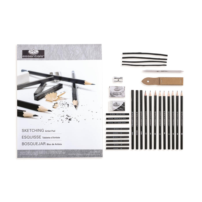 Royal & Langnickel Essentials Large Artist Sketching Set