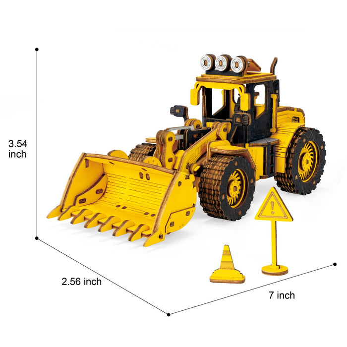 Robotime ROKR Self Build 3D Model Kit - Construction Vehicles