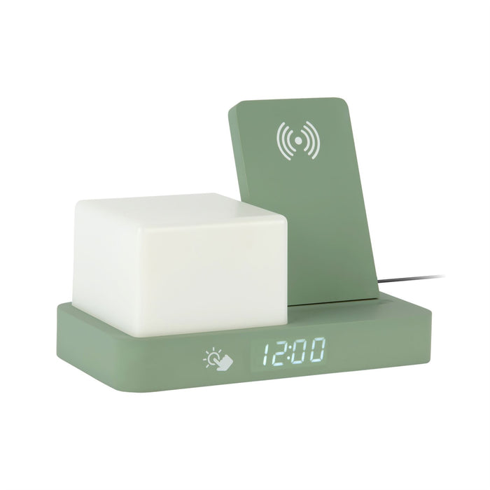 Karlsson Retro Alarm Clock  With Night Light & Phone Charger