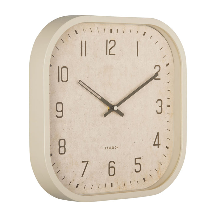 Karlsson Elemental Cuadrado Square Wall Clock
