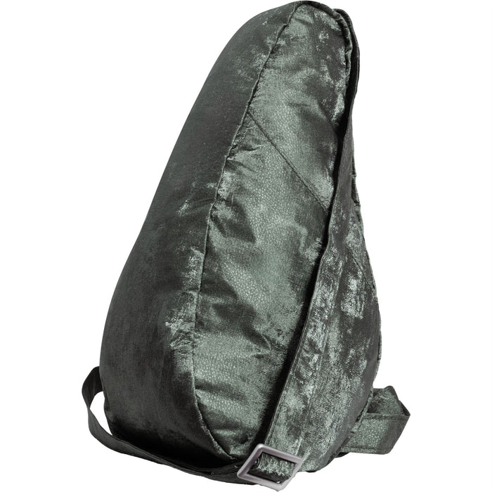 Healthy Back Bag Green Chamois Crossbody Sling Bag