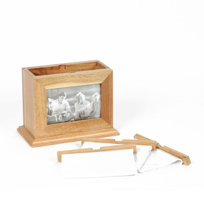 Impressions Oak Effect Photo Frame & Pull Out Album Holder