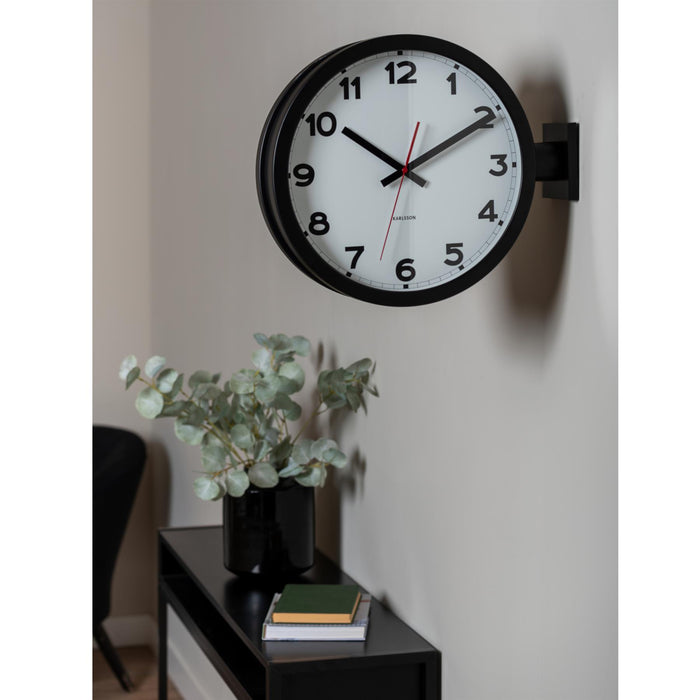 Karlsson New Classic Double Sided Wall 38cm Clock