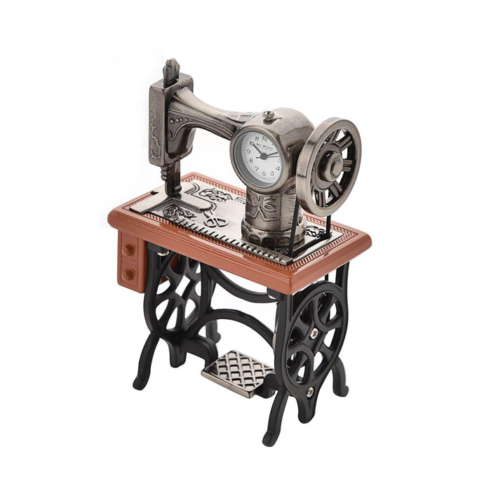 Wm.Widdop Sewing Machine Miniature Clock
