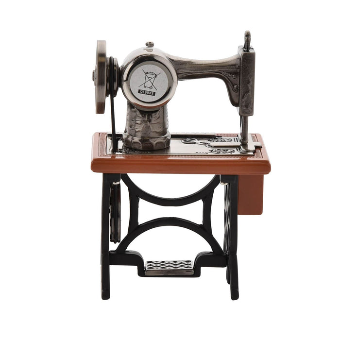 Wm.Widdop Sewing Machine Miniature Clock
