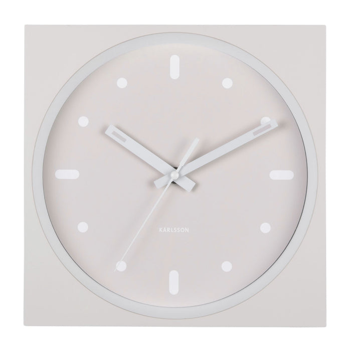 Karlsson Sweep Movement Incesante Square Wall Clock