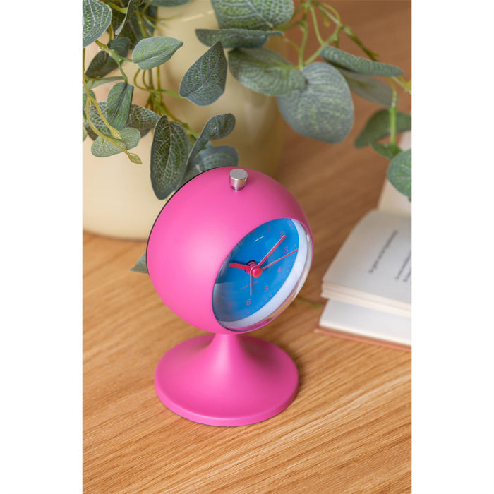 Karlsson Funky Retro With Sweep Movement Action Alarm Clock