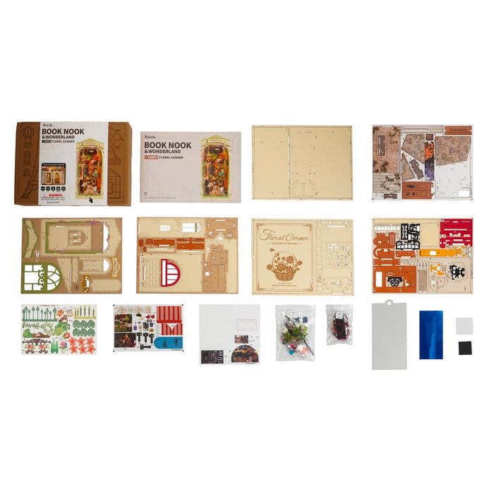 Robotime Rolife Self-Build Book Nook Building Kit