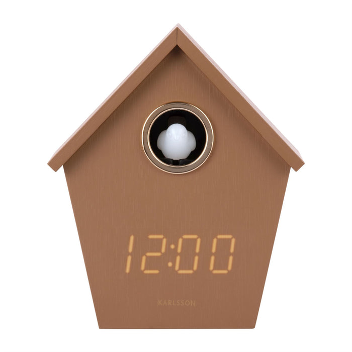 Karlsson Snooze Alarm Clock Riqueza Cuckoo LED