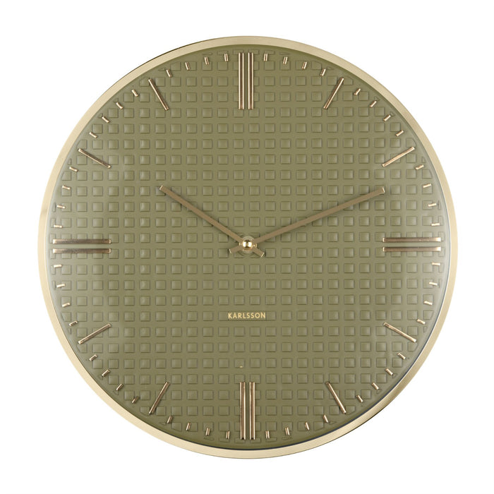 Karlsson Sweep Movement Riqueza Round Wall Clock