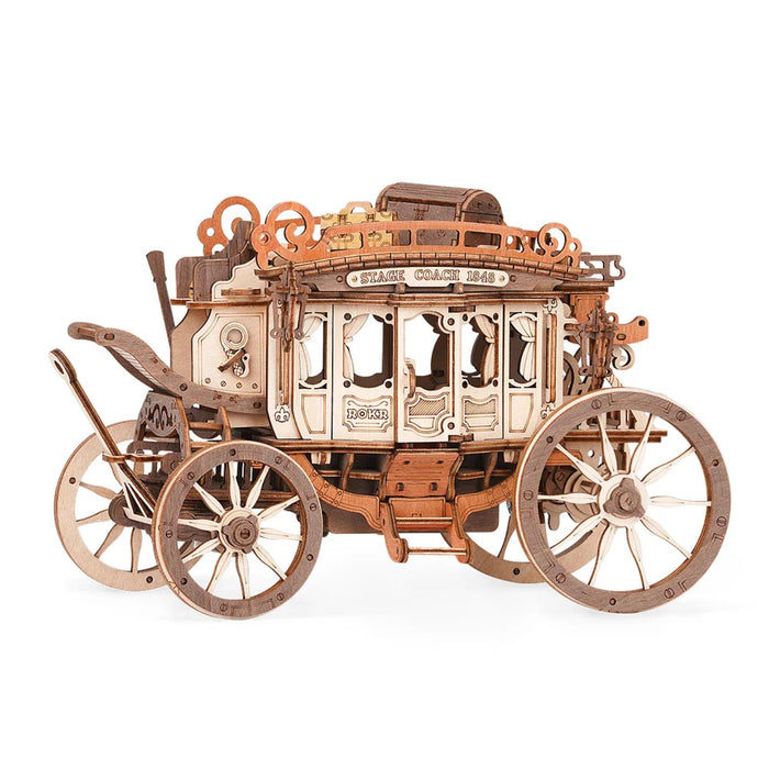 Robotime ROKR Stagecoach Mechanical Music Box Kit