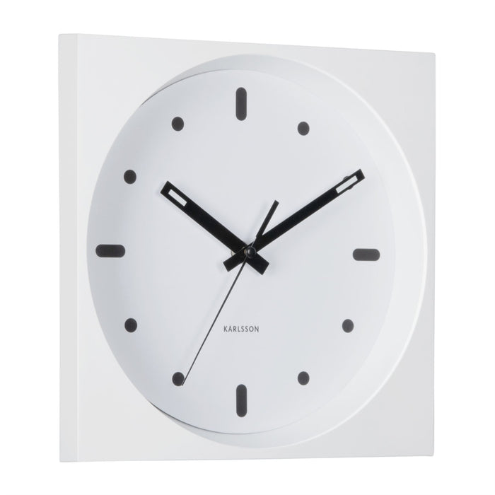 Karlsson Sweep Movement Incesante Square Wall Clock