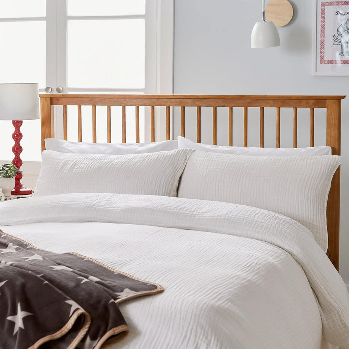 Helena Springfield Long Island Muslin Duvet & Pillowcase Set
