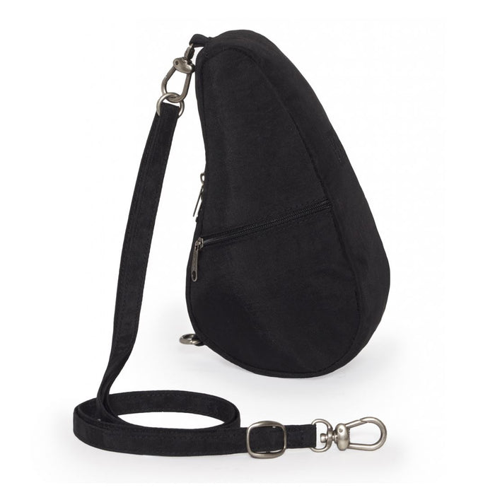 Healthy Back Bag Textured Nylon Mini Baglett Shoulder Handbag