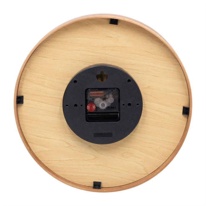 Karlsson Wooden Silent Wall Clock Rama