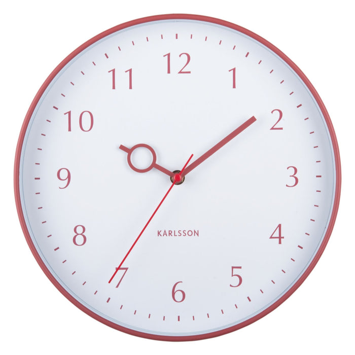 Karlsson Loupe PP Easy To Read Dial 30cm Wall Clock