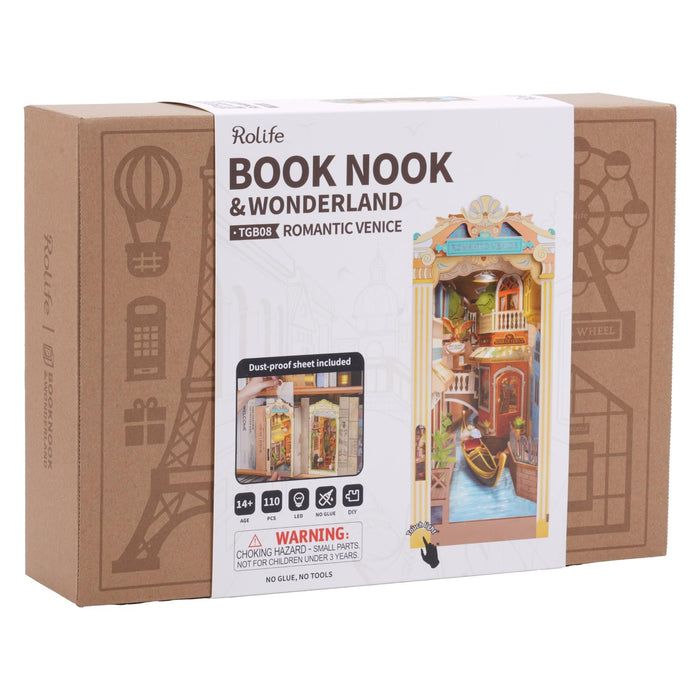 Robotime Rolife Self-Build Book Nook Building Kit