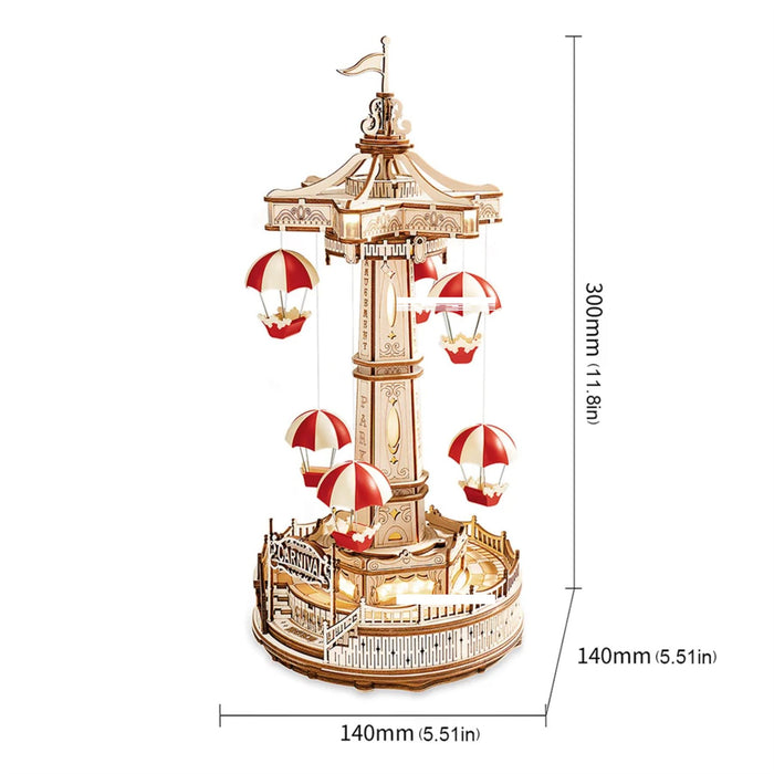 Robotime ROKR Parachute Tower Building Kit