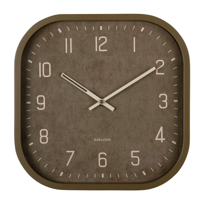 Karlsson Elemental Cuadrado Square Wall Clock