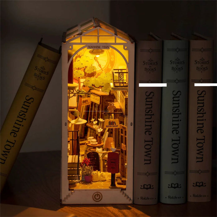 Robotime Rolife Self-Build Book Nook Building Kit
