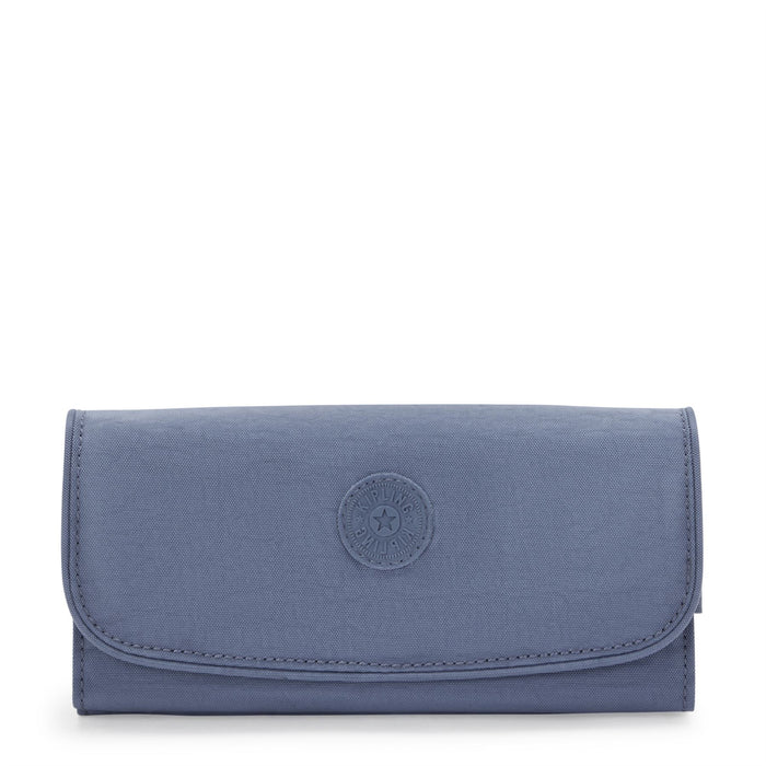 Portefeuille Grand Format Kipling Money Land - Gris, 17 Compartiments, Protection RFID - 12