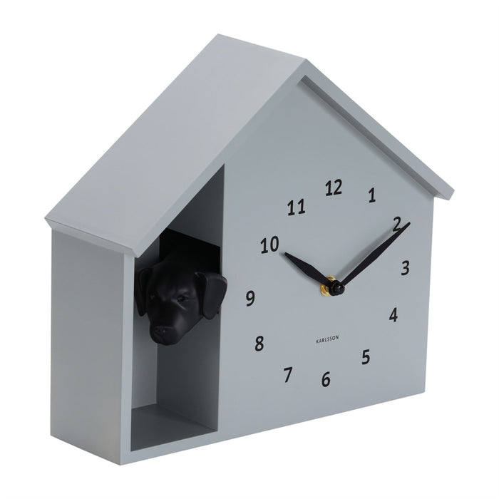 Karlsson Modern Peeking Doggy Wall Clock