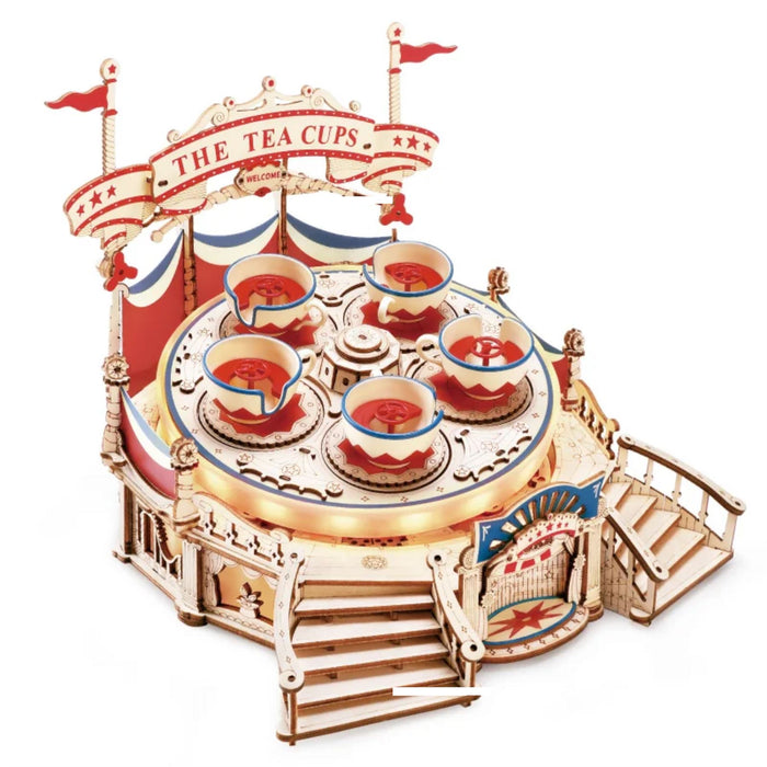 Robotime ROKR Tilt-A-Whirl Building Kit