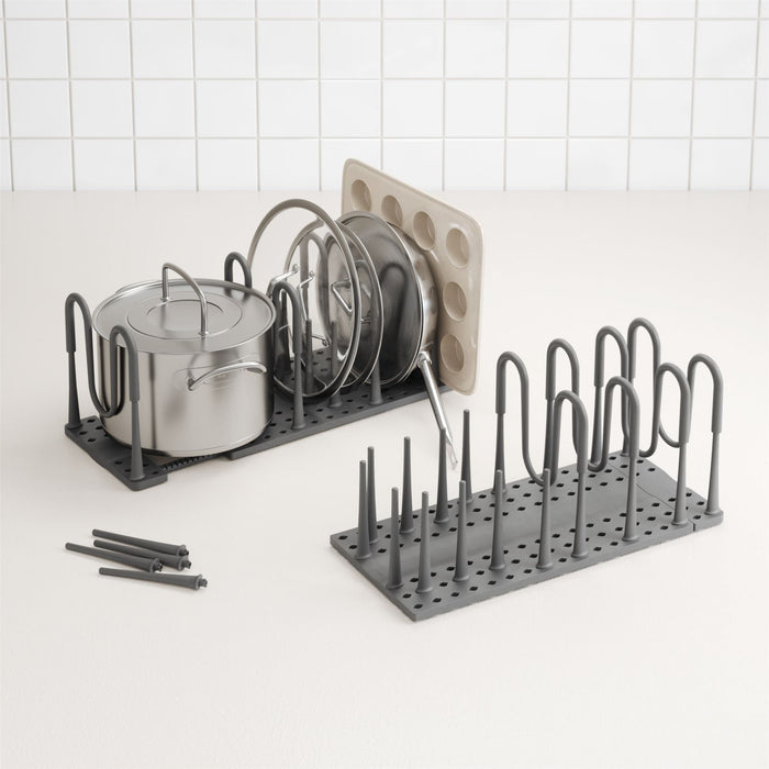 Umbra Peggy Cookware Kitchen Organiser Charcoal