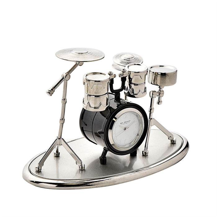 Wm.Widdop Miniature Drum Set Clock
