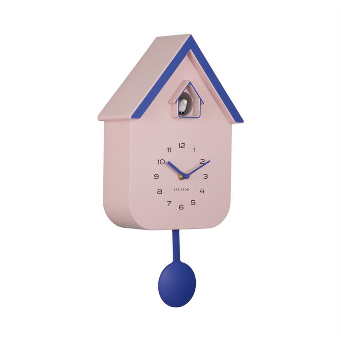 Karlsson Dupla Two Tone Colour Cuckoo Wall Clock