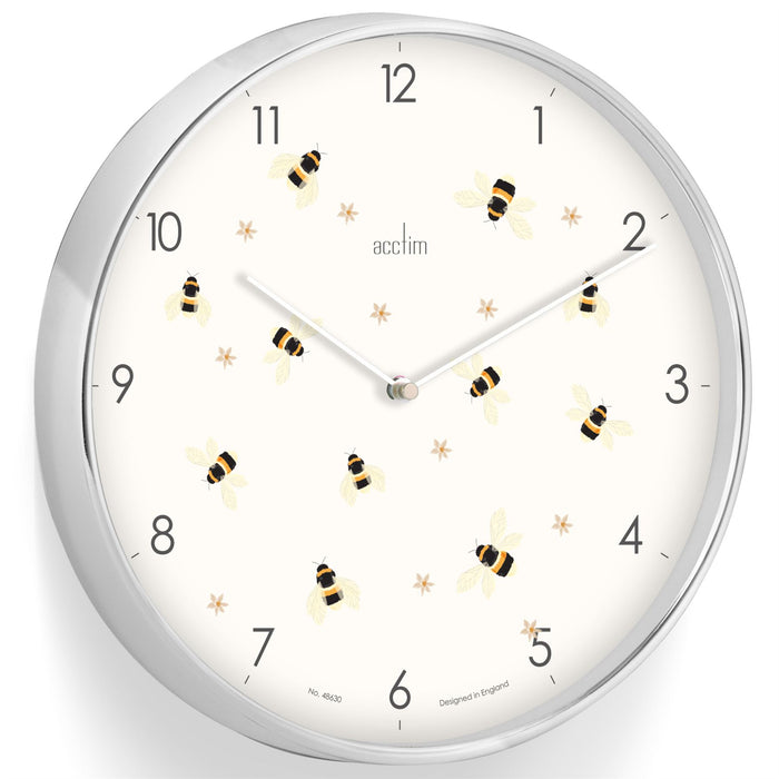 Acctim Society Insect 30cm Wall Clock — Aspen Of Hereford Ltd