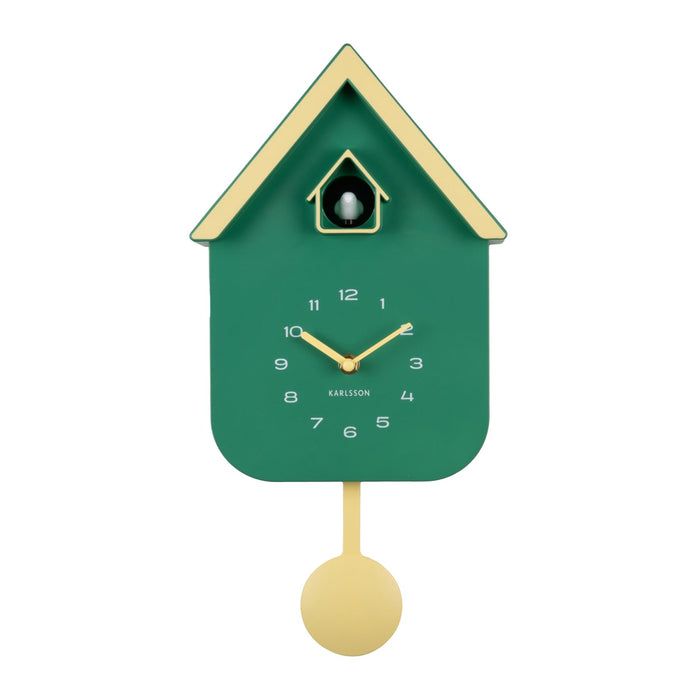 Karlsson Dupla Two Tone Colour Cuckoo Wall Clock
