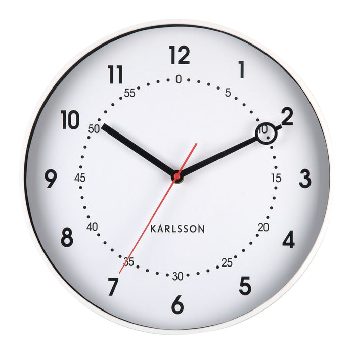 Karlsson Fresco Sweep Movement Wall Clock