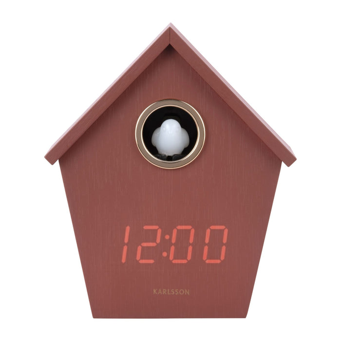 Karlsson Snooze Alarm Clock Riqueza Cuckoo LED