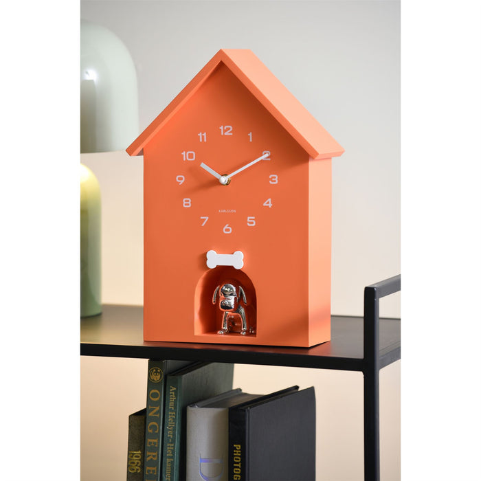 Karlsson Garding Doggy Barking Wall Clock