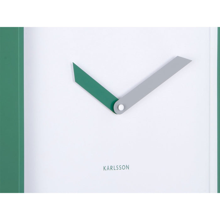 Karlsson Silent Cool Retro Cuadrado Wall Clock