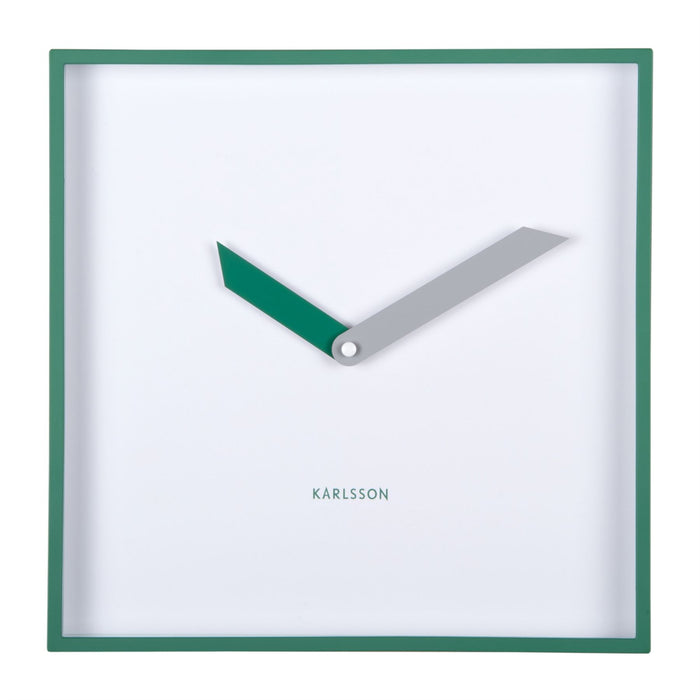 Karlsson Silent Cool Retro Cuadrado Wall Clock