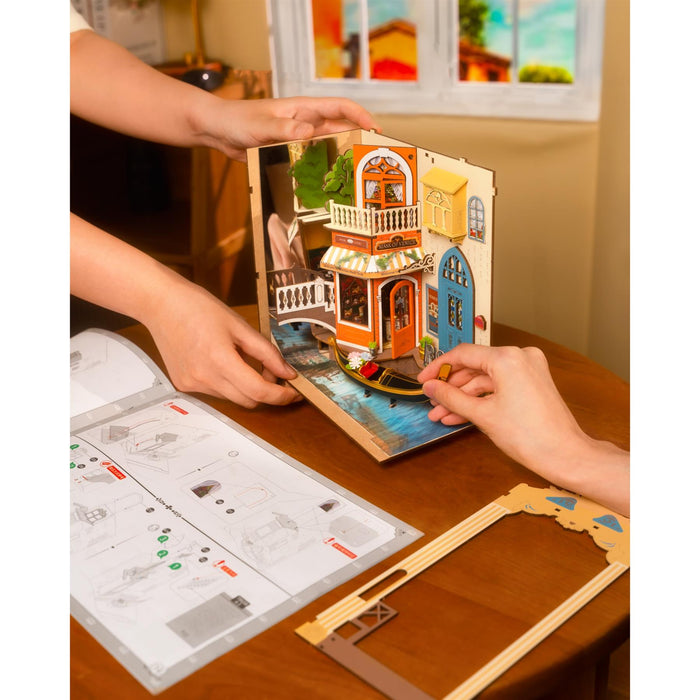 Robotime Rolife Self-Build Book Nook Building Kit