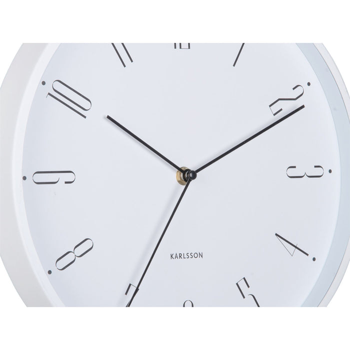 Karlsson Regal Numbers Elegant 30cm Wall Clock