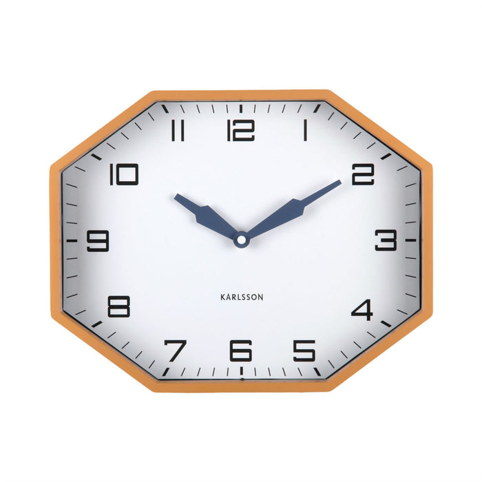 Karlsson Modern Factory Octagon Wall Clock
