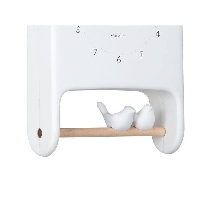 Karlsson Wall Clock Singing Love Birds