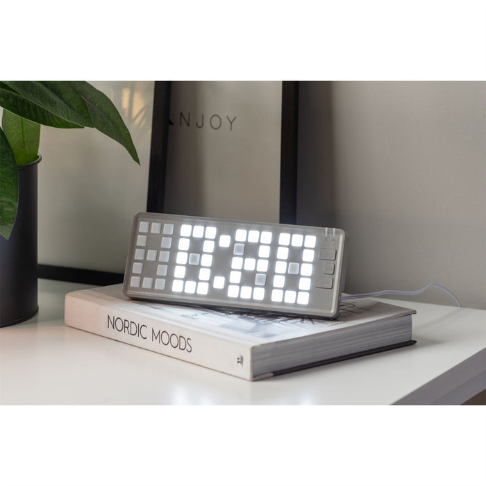 Clock Keybord Karlsson LED Display Keyboard Alarm Clock — Aspen Of Hereford Ltd